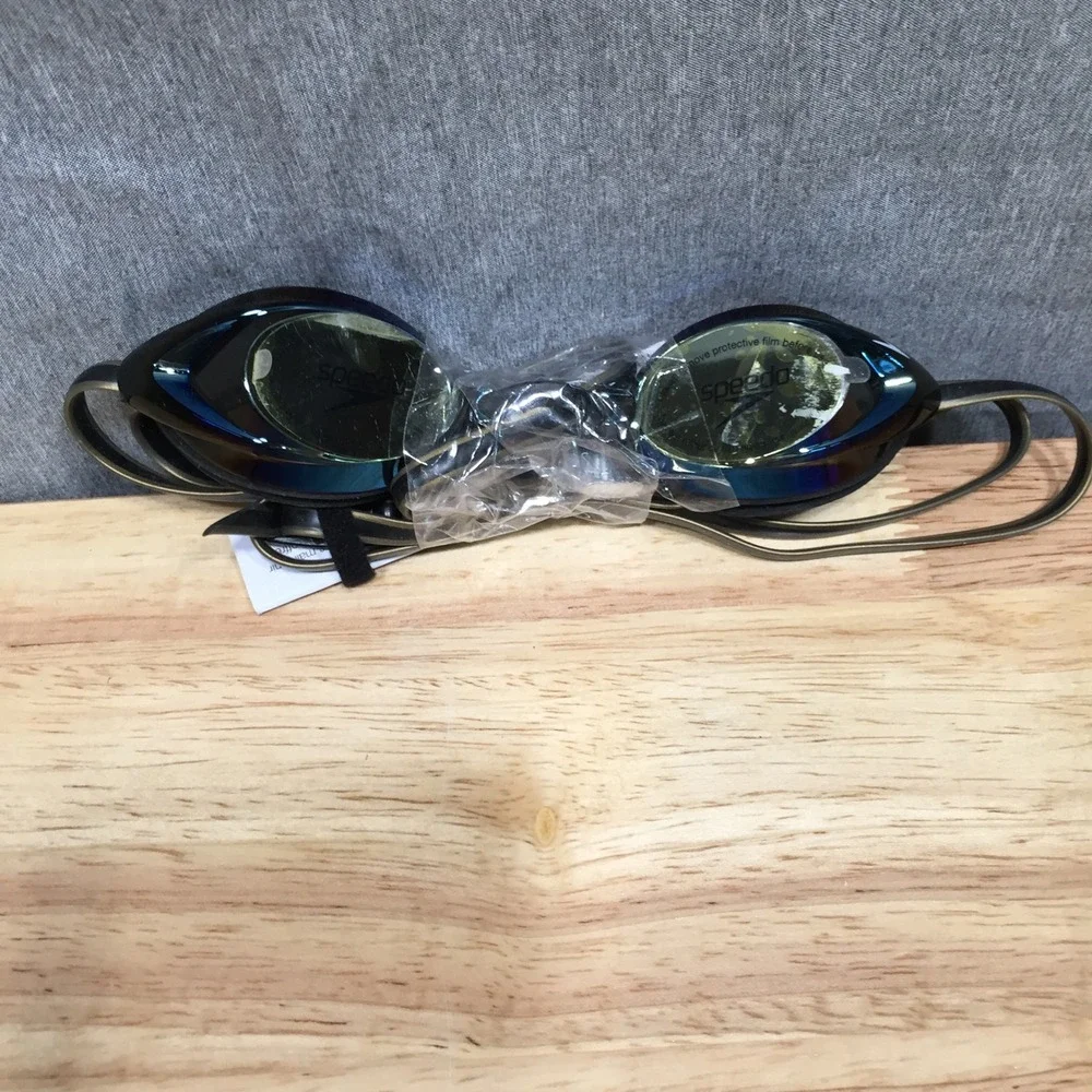Speedo‎ Vanquisher 2.0 Mirror Swimming Goggles Junior New